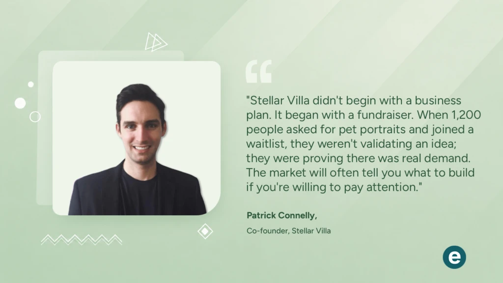 Patrick & Laura Connelly Built Stellar Villa from a Fundraiser