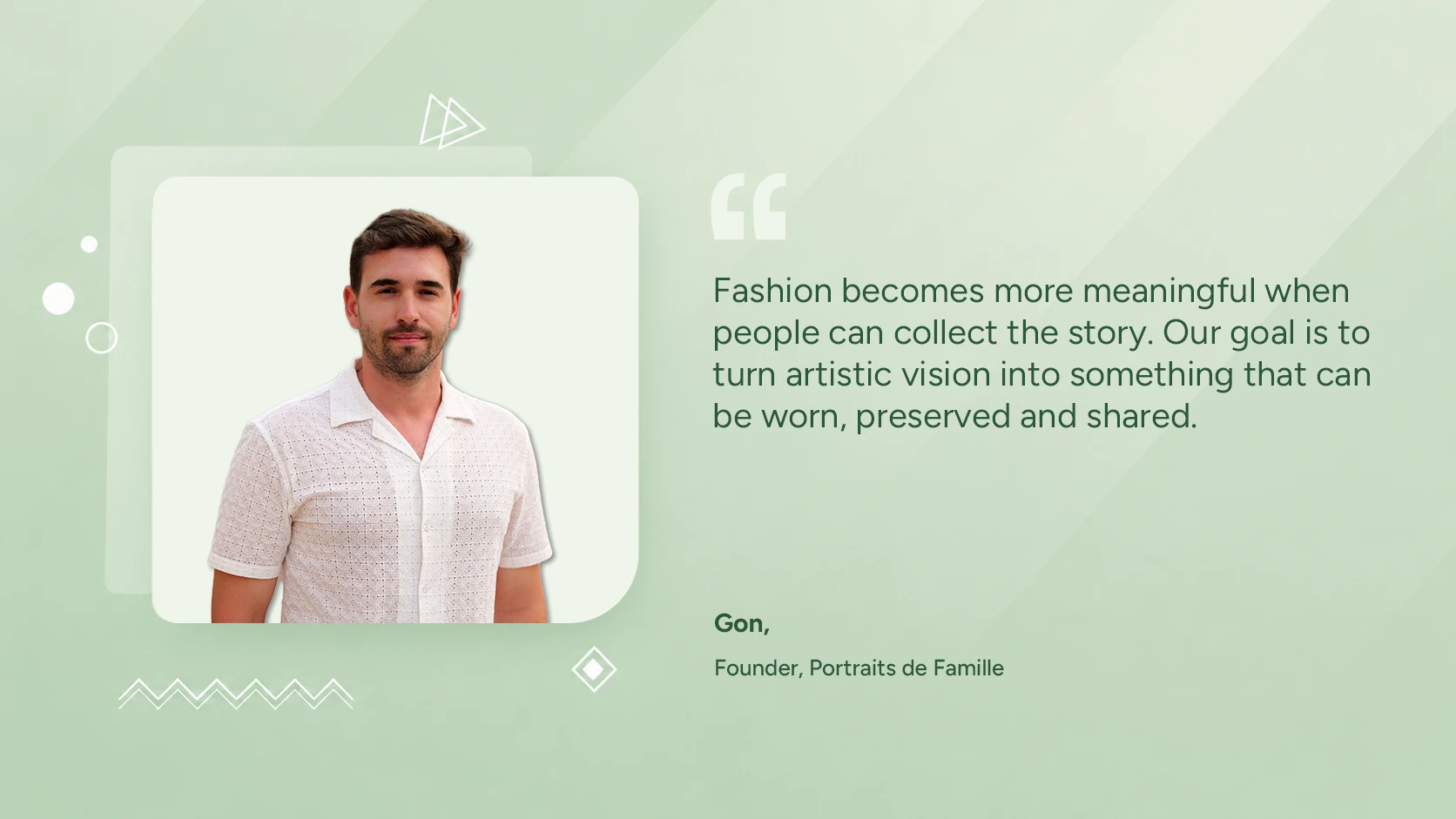 Gon - Founder - Portraits de Famille
